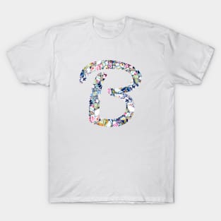 Gaudi Mosaic Letter B T-Shirt